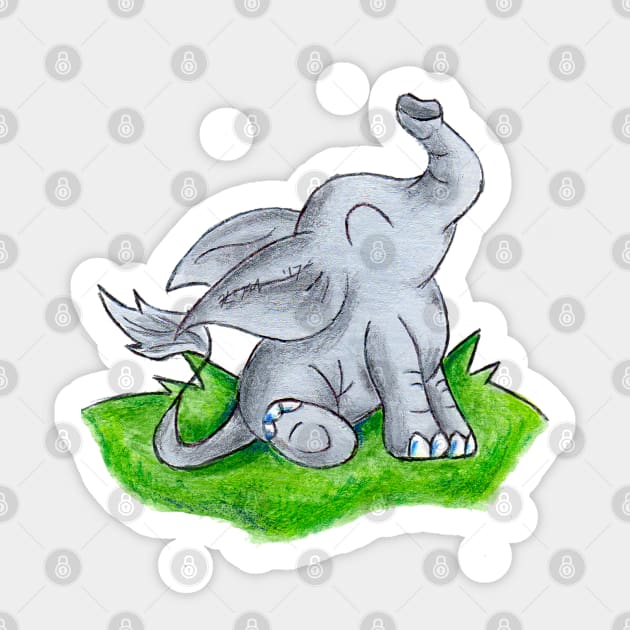 Trunk Time Sticker by KristenOKeefeArt